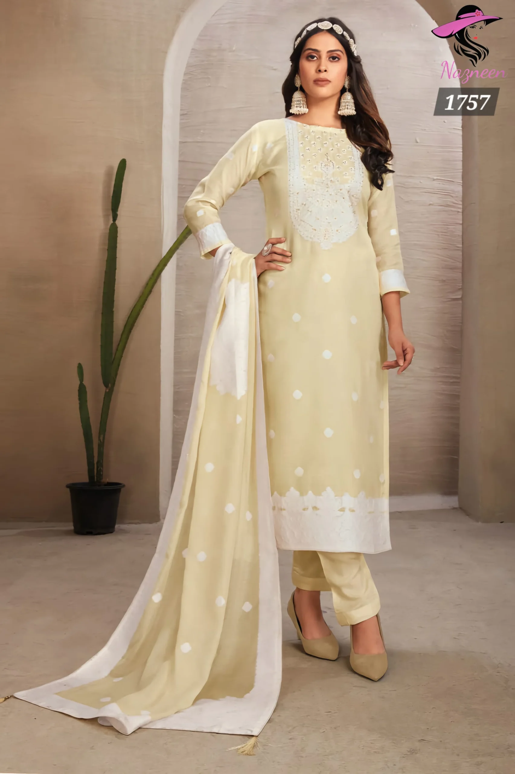 Nazneen Sparkle Pure Organic Wholesale Fancy Readymade Salwar Suit Catalog — Wholesale Dress Material, MPA wholesale from Surat - Gallery Image 5